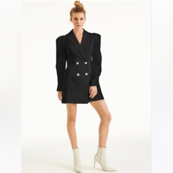 NWT Blazer Fully Lined Mini Dress w/Crystal Buttons by Culpos X For Macy’s Inc. - Picture 1 of 15